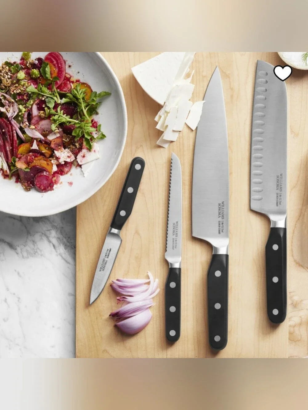 Williams Sonoma Elite Santoku Knife, 7